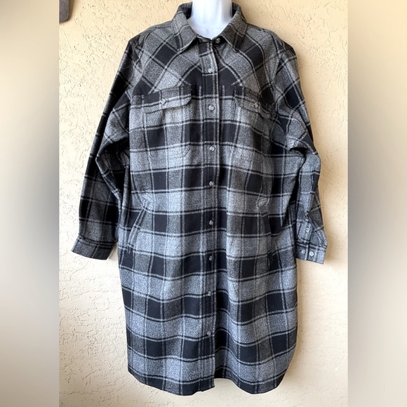 DULUTH TRADING Flannel Duster - Picture 14 of 14